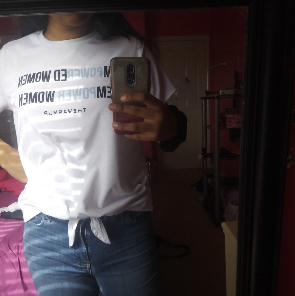 White Tee with knot